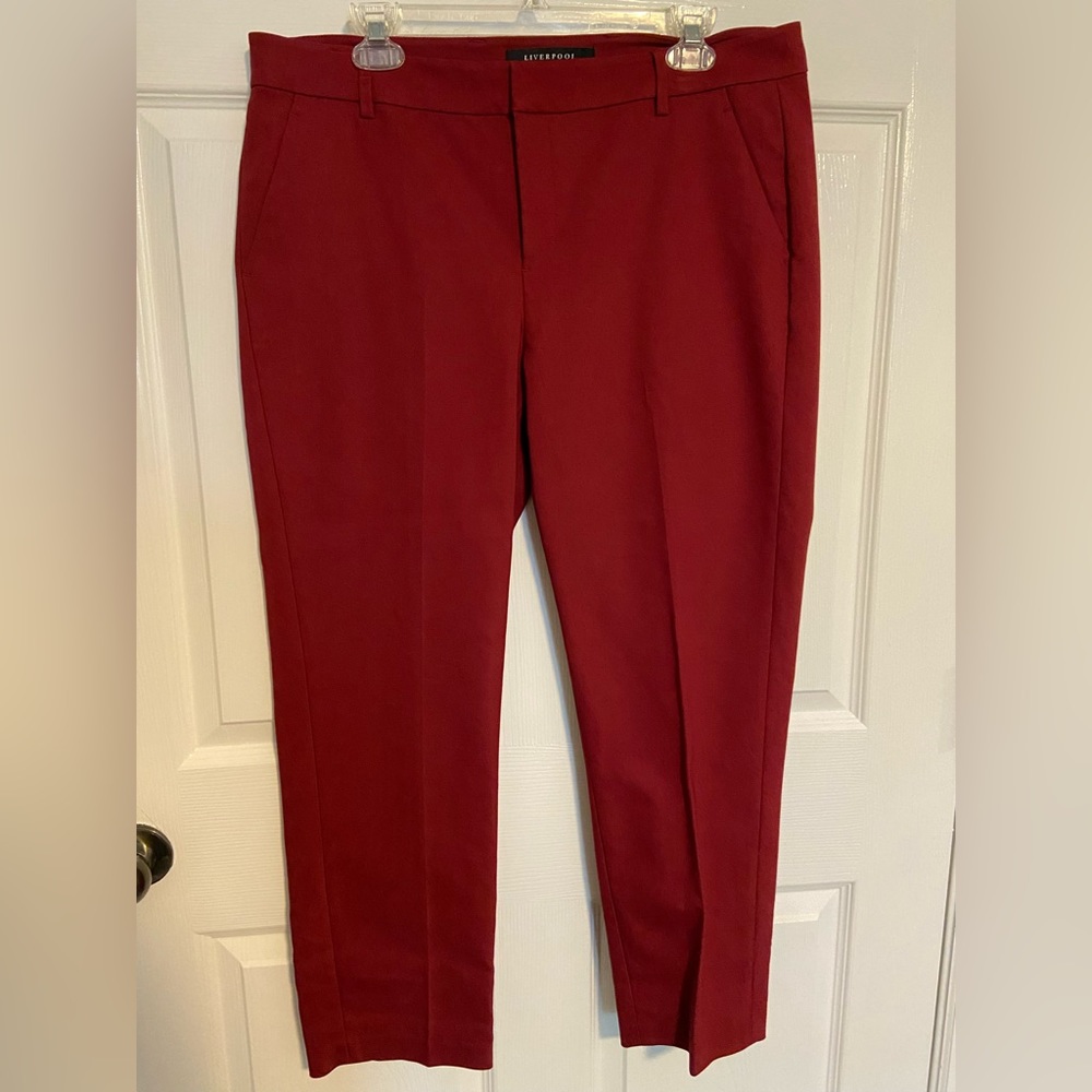 Liverpool Stitch Fix Garnet “Biking Red” Dress Pants